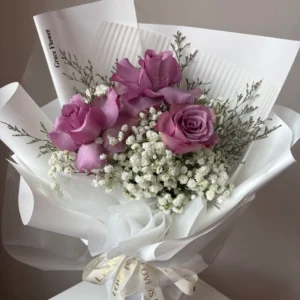 ช่อกุหลาบม่วง Purple Muse - Image 3
