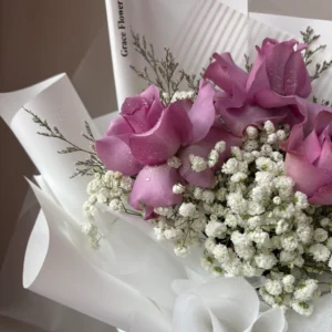 ช่อกุหลาบม่วง Purple Muse - Image 4