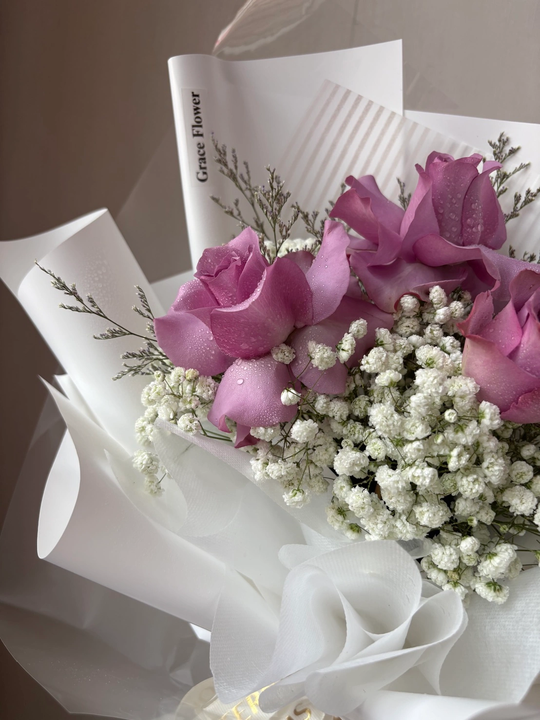ช่อกุหลาบม่วง Purple Muse - Image 4