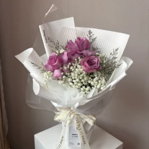 ช่อกุหลาบม่วง Purple Muse - Image 5