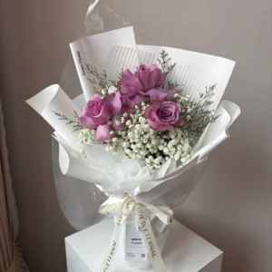 ช่อกุหลาบม่วง Purple Muse - Image 1