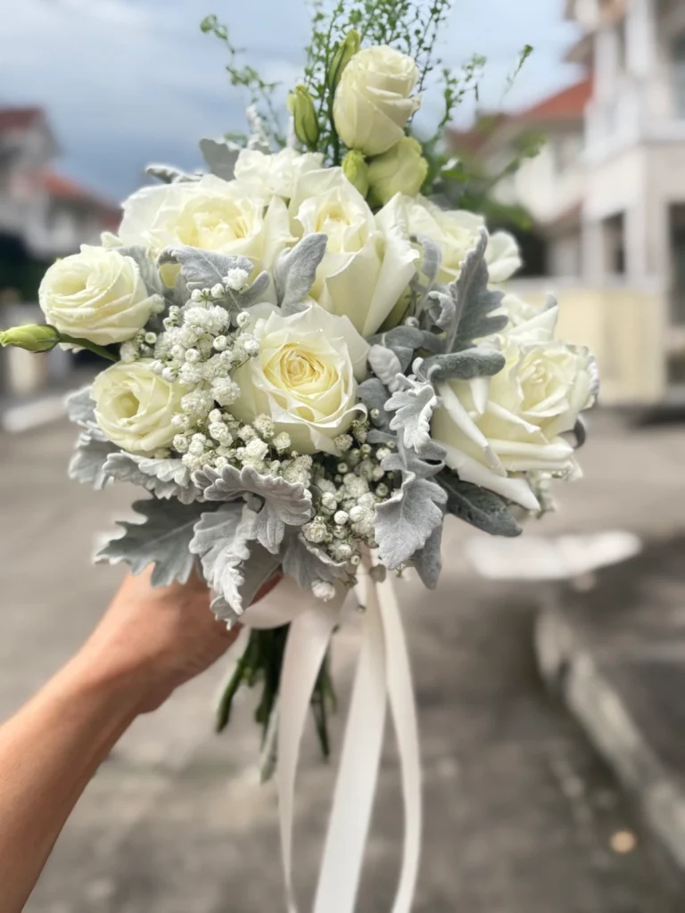 ช่อเจ้าสาว Eternal White
