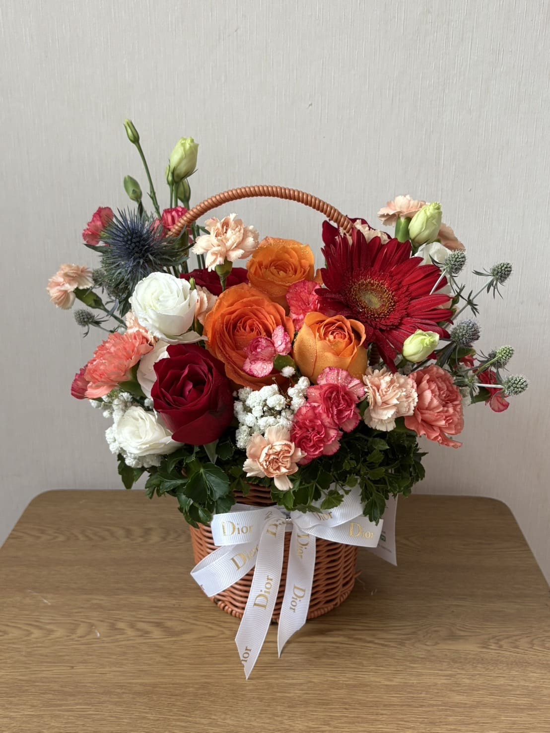 ตะกร้าดอกไม้ Passionate Bloom