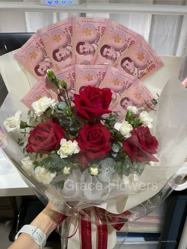 ช่อเงิน Scarlet Bless