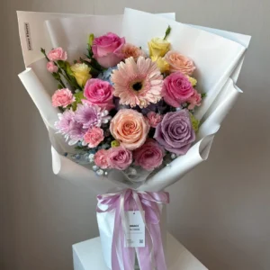 ช่อดอกไม้สด Bloom of Love Joy - Image 2