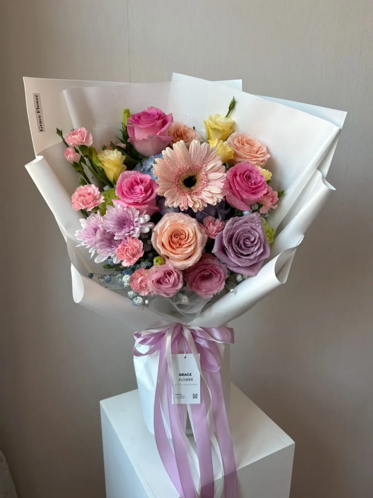 ช่อดอกไม้สด Bloom of Love Joy