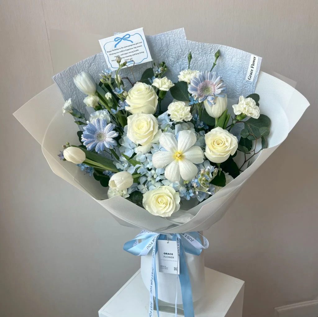 ช่อดอกไม้สด Aqua Bloom