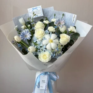 ช่อดอกไม้สด Aqua Bloom - Image 2