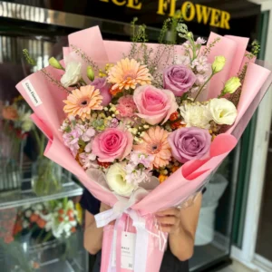 ช่อดอกไม้สด Bloom Bubble Mix - Image 1