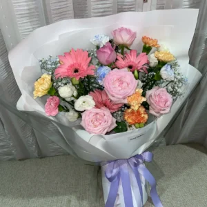 ช่อดอกไม้สด Bloom Jelly Garden - Image 1