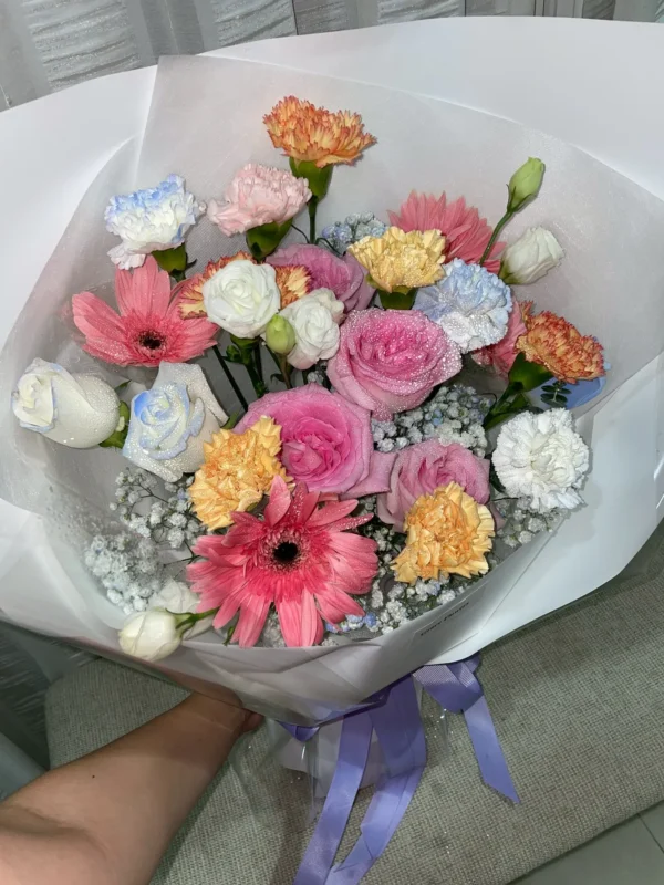 ช่อดอกไม้สด Bloom Jelly Garden