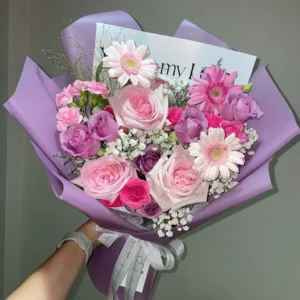 ช่อดอกไม้สด Bloom Sprinkle Story - Image 1