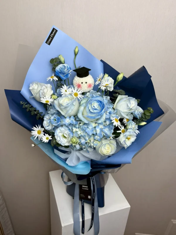 ช่อดอกกุหลาบสด Congrats Grace Signature