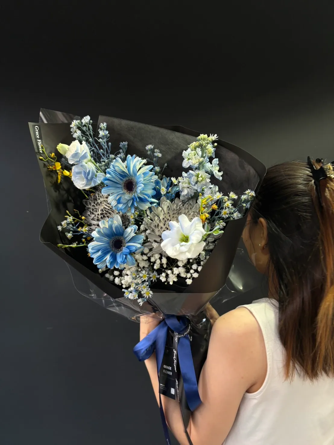 ช่อดอกไม้สด Gerbera Color Splash - Image 2