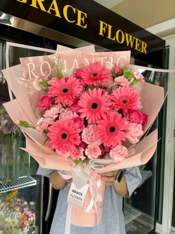 ช่อดอกไม้สด Gerbera True Love
