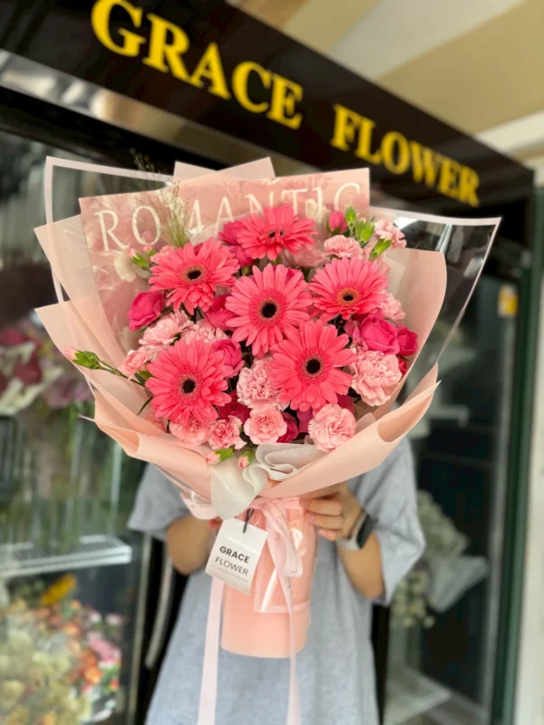ช่อดอกไม้สด Gerbera True Love