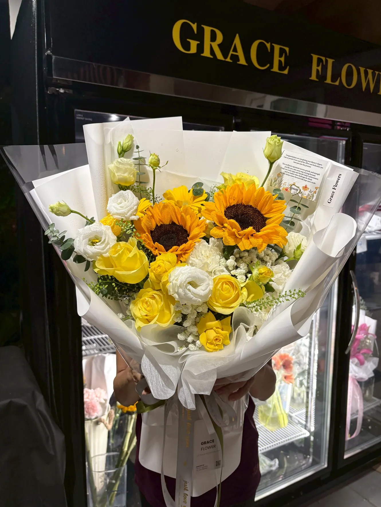 ช่อดอกทานตะวันสด Golden Day