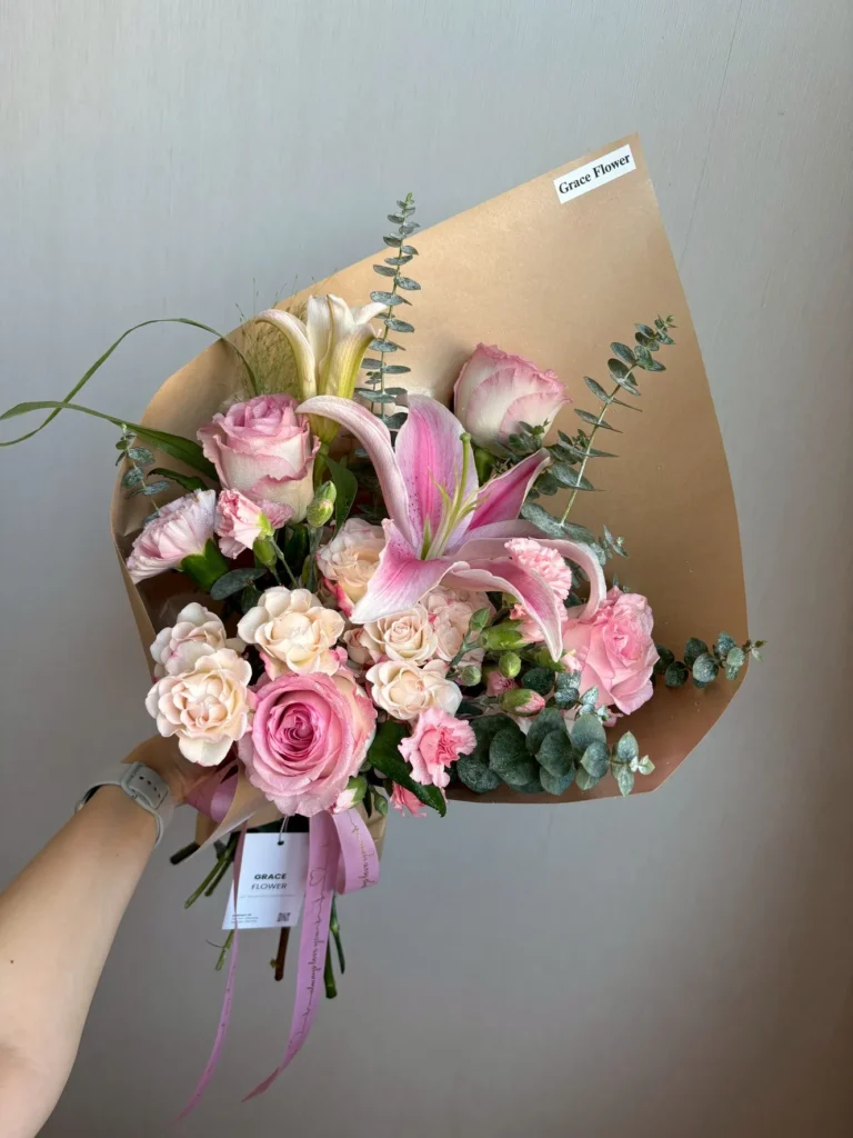 ช่อดอกลิลลี่สด Lily Endless Love