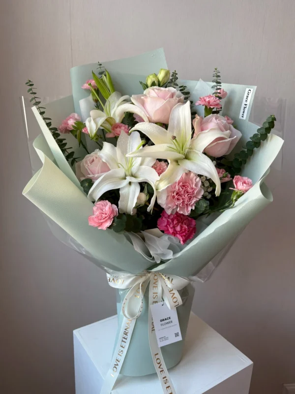 ช่อดอกลิลลี่สด Lily Poetry