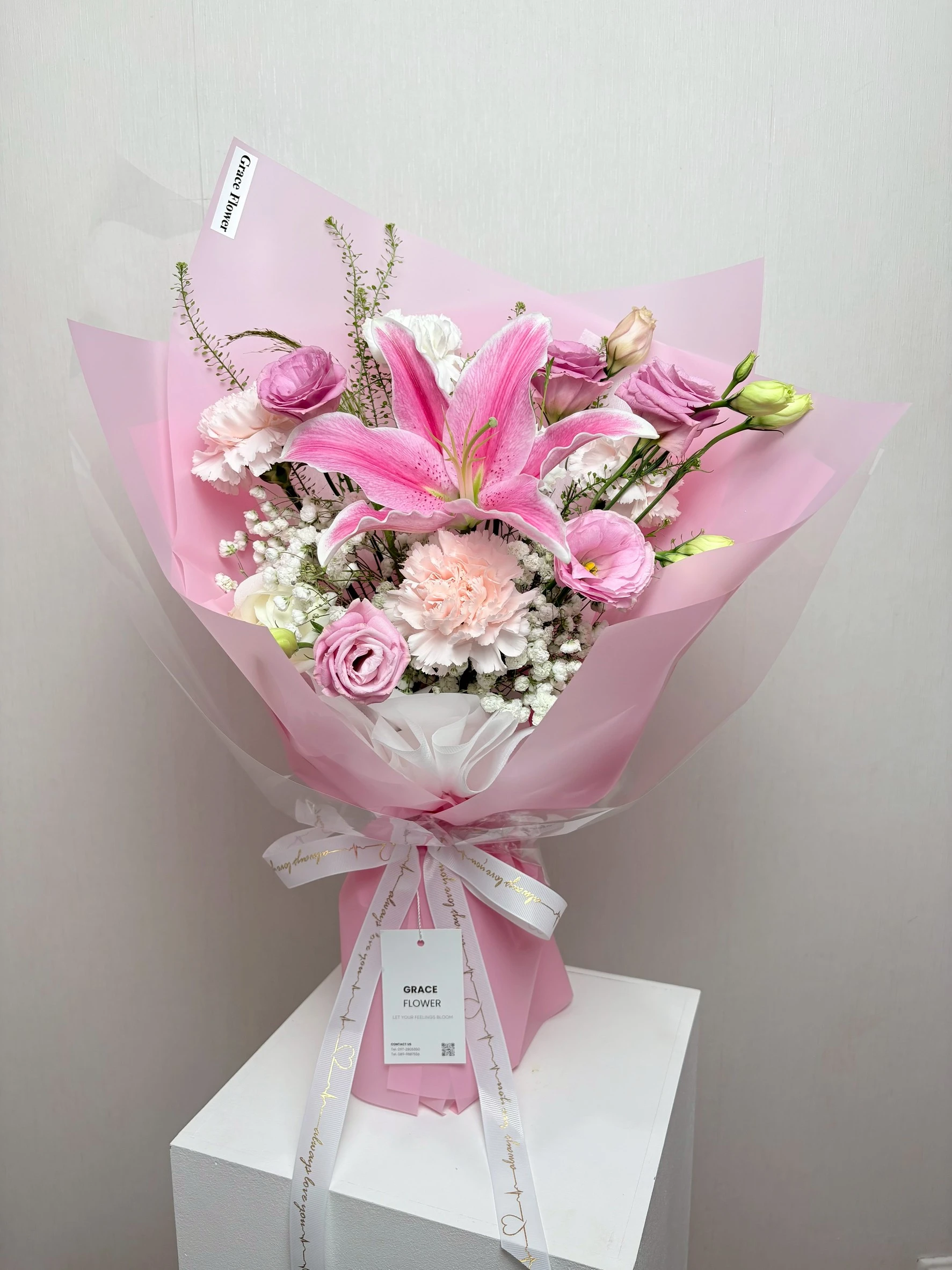 ช่อดอกลิลลี่สด Lovely Lily - Image 2