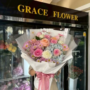 ช่อดอกไม้สด Petal Candy Dream - Image 2