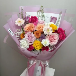 ช่อดอกไม้สด Petal Candy Vibe - Image 2