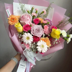 ช่อดอกไม้สด Petal Candy Vibe - Image 3