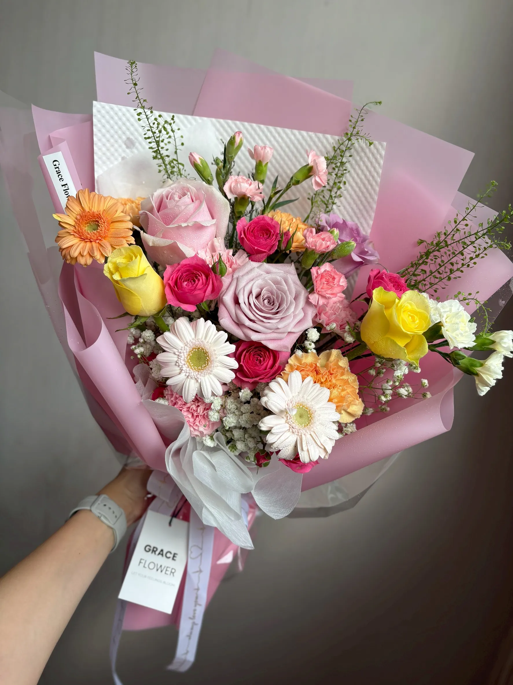 ช่อดอกไม้สด Petal Candy Vibe - Image 3