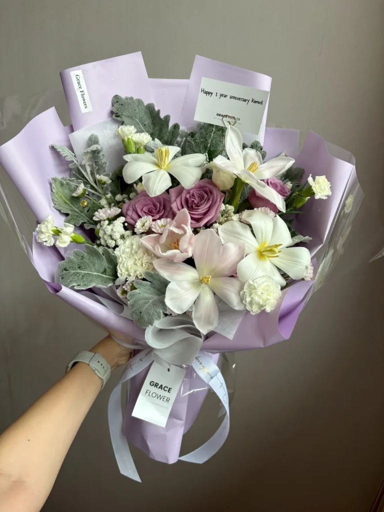 ช่อดอกทิวลิปสด Royal Tulip