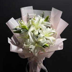 ช่อดอกลิลลี่สด Soft Lily - Image 1