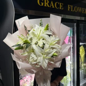 ช่อดอกลิลลี่สด Soft Lily - Image 2