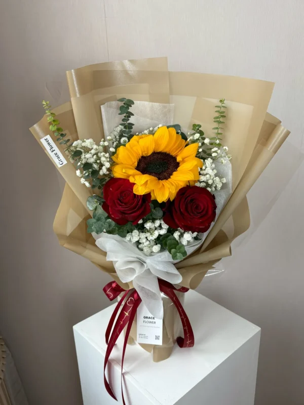 ช่อดอกทานตะวันสด Sun Promise