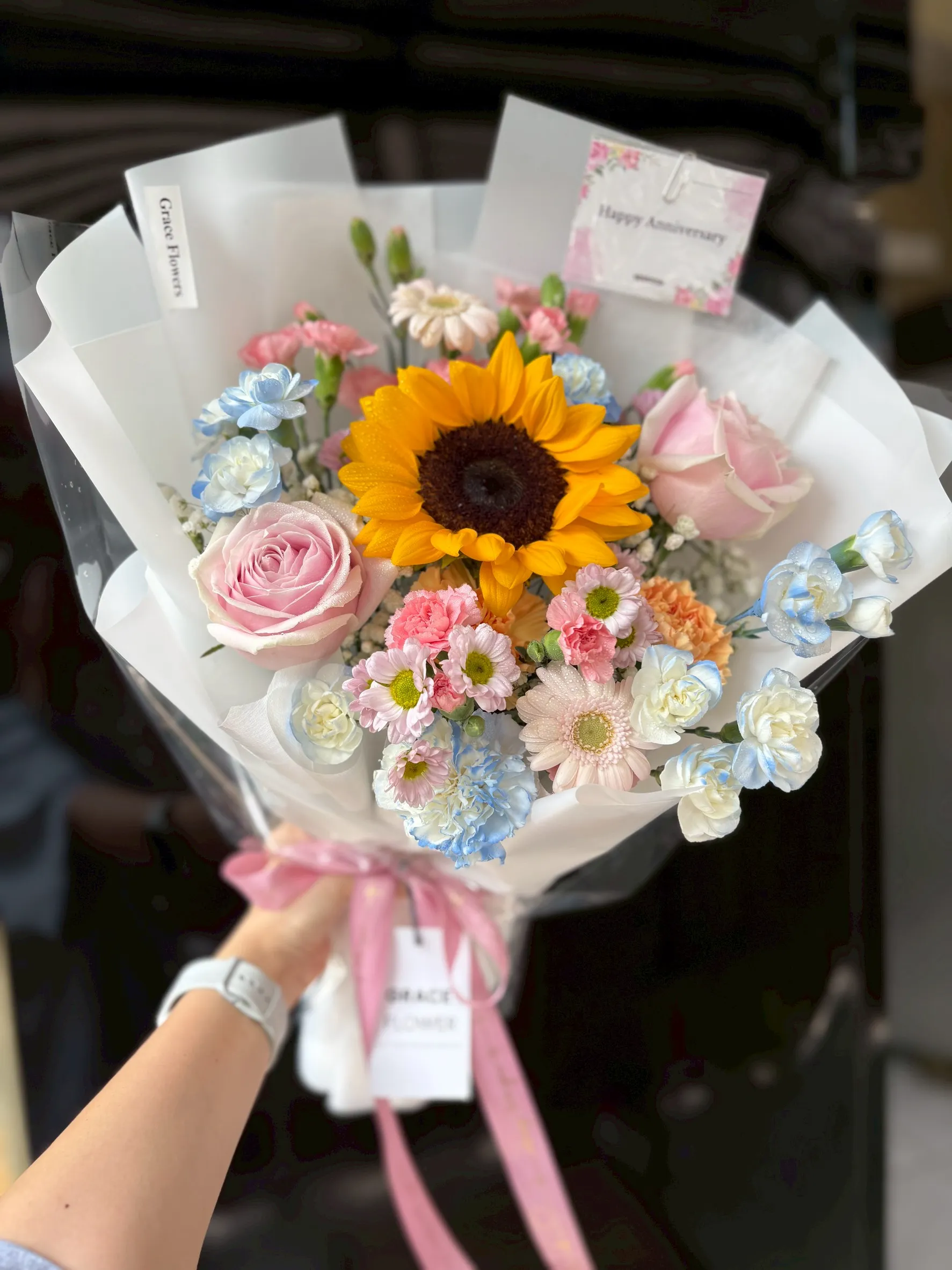 ช่อดอกทานตะวันสด Sun Sweet
