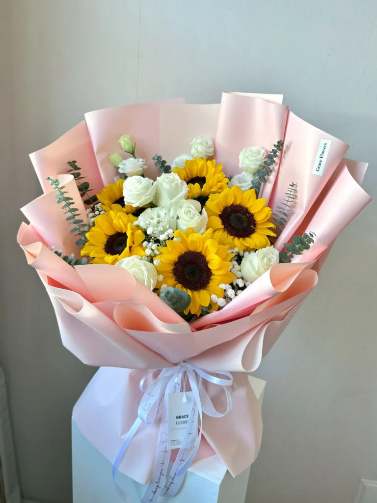 ช่อดอกทานตะวันสด Sunny Love