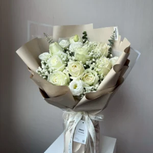 ช่อดอกไม้สด Sweet Cream - Image 2