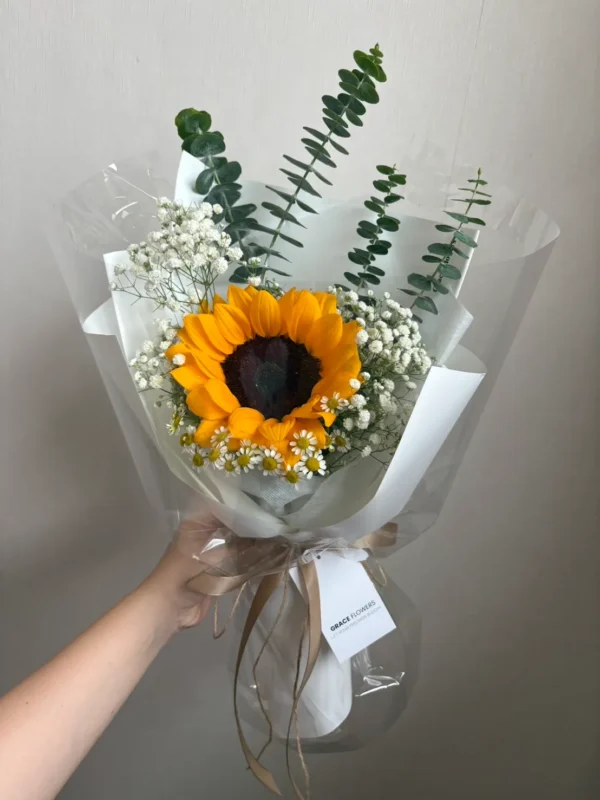 ช่อดอกทานตะวันสด Tiny Sunshine