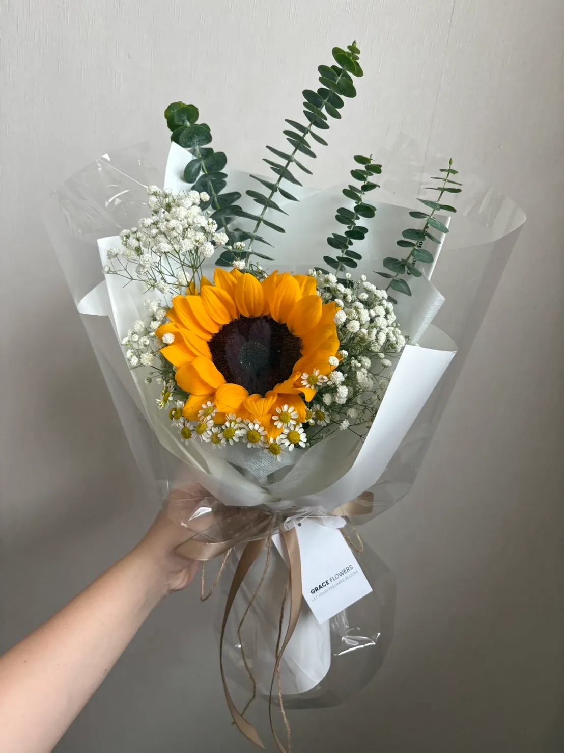 ช่อดอกทานตะวันสด Tiny Sunshine