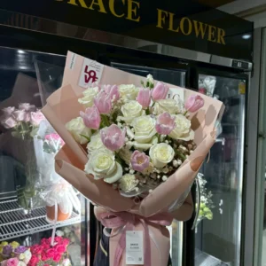 ช่อดอกทิวลิปสด Tulip Snowelle - Image 2