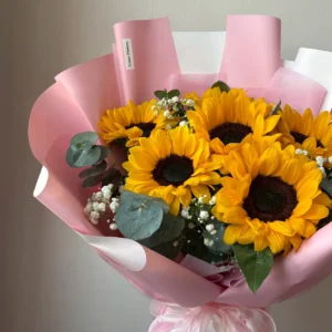 ช่อดอกทานตะวันสด You're My Sunshine - Image 3