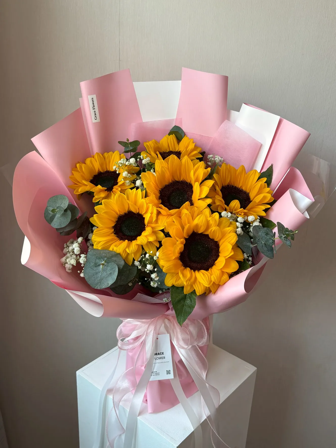 ช่อดอกทานตะวันสด You’re My Sunshine