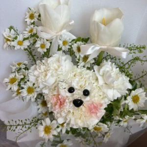 ดอกไม้สด Flower Pup Delight - Image 3