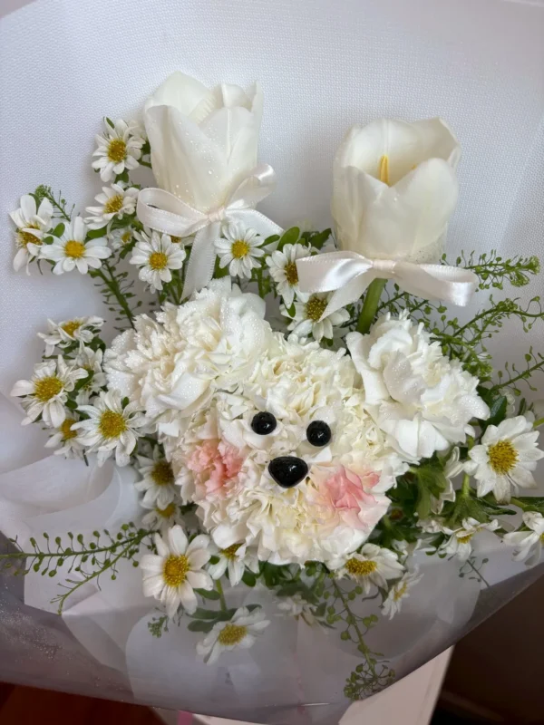 ดอกไม้สด Flower Pup Delight