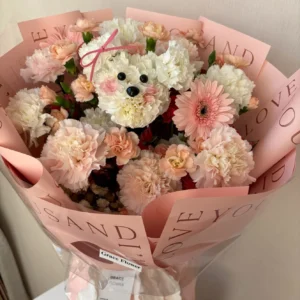 ช่อดอกไม้สด Sweet Pup Blossom - Image 3