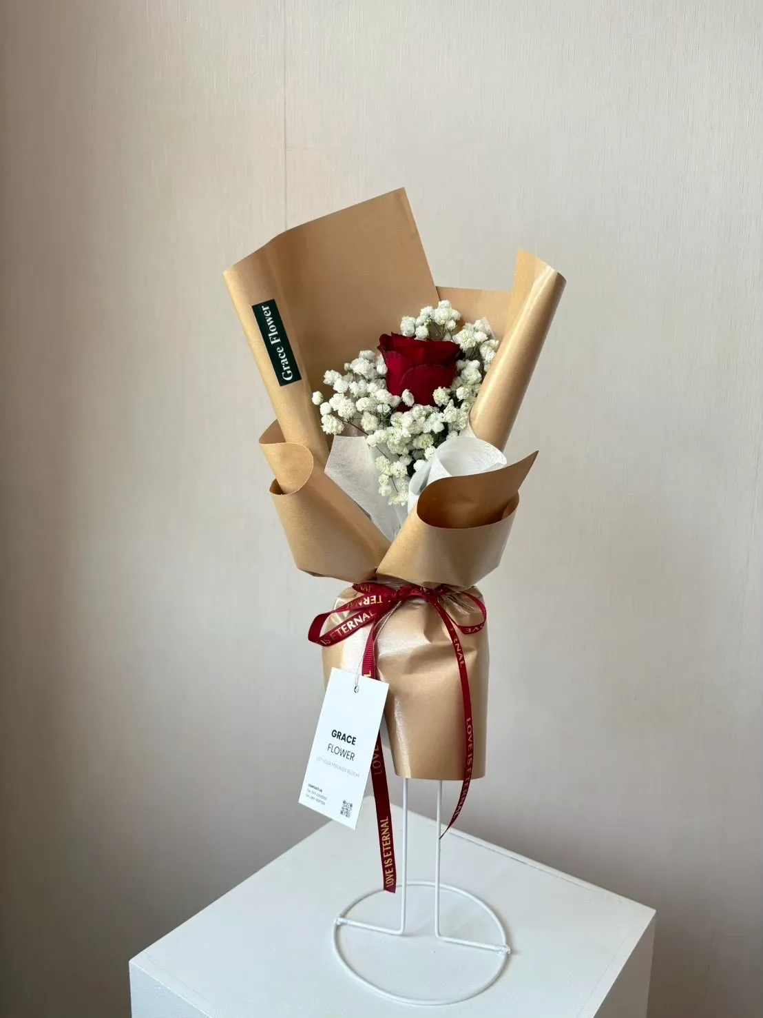 ช่อดอกไม้สด Mini Classic Rose