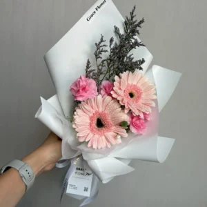 ช่อดอกไม้สด  Mini Geabera Princess - Image 7