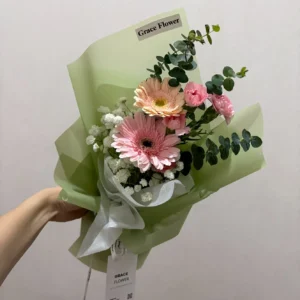 ช่อดอกไม้สดเยียบีร่า Colorful - Image 2
