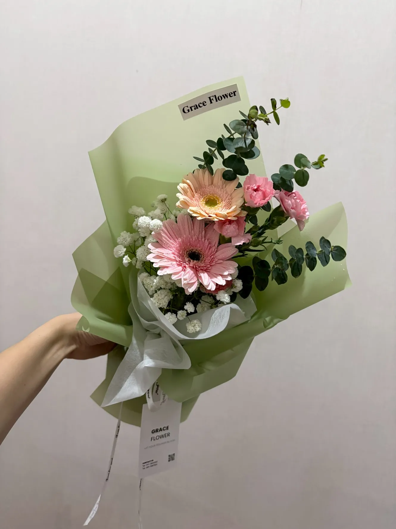 ช่อดอกไม้สดเยียบีร่า Colorful - Image 2