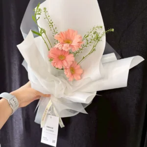ช่อดอกไม้สด Mini Geabera Love Spark - Image 3