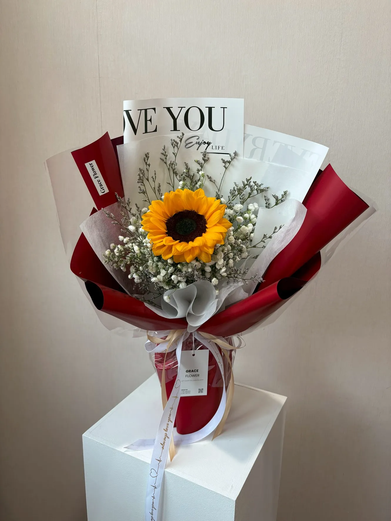 ช่อดอกไม้สด My Sunflower