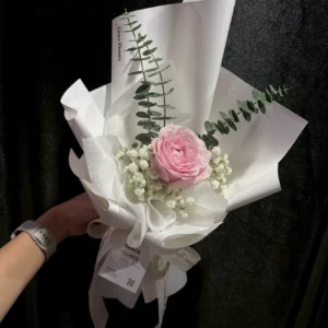 ช่อดอกไม้สด Mini Rosy Baby - Image 2